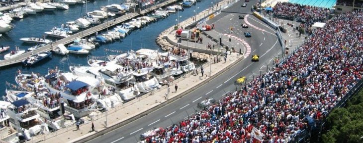The Monaco Grand Prix - Yachts at the Port Section